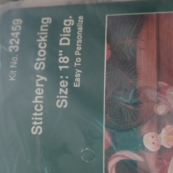 Bucilla Stitchery Stocking New - Picture 4 of 5